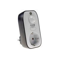 Zwischenstecker mit Bewegungsmelder & Dämmerungssensor | 1200W