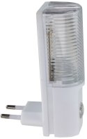ChiliTec LED Nachtlicht Orientierungslicht mit Tag Nacht Sensor I Steckdose 230V I Schaltet bei Dunkelheit I 1 Stück I 1 Watt Licht Warmweiß