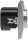 DELPHI Schutzkontakt-Steckdose, silber 250V~/ 16A, Unterputz, USB-C / PD