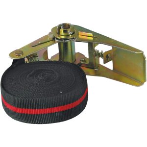 Spanngurt mit Ratschenschloss 5m, 2,5cm breit, max. 250 kg