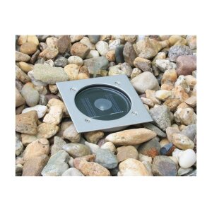 Solar Bodenstrahler „CTB-E“ – Edelstahl, 105×105×40?mm, IP44, trittfest, 600?mAh Akku