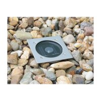 Solar Bodenstrahler „CTB-E“ – Edelstahl, 105×105×40?mm, IP44, trittfest, 600?mAh Akku