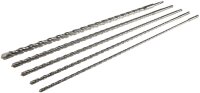 SDS PLUS Bohrer Set 600mm / 60cm lang Profi BetonBohrer Steinbohrer 5-teilig Durchmesser 8mm 10mm 12mm 15mm 20mm