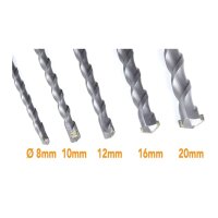 SDS Bohrer Set 5-teilig 600?mm – Ø8–20?mm für Beton, Stein & Zement