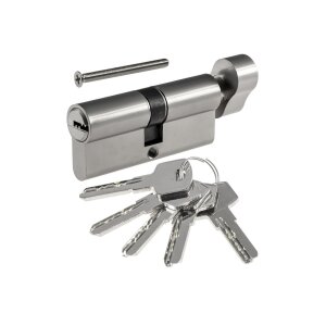 Schließzylinder 70 mm Knauf (35/35) mit 5...