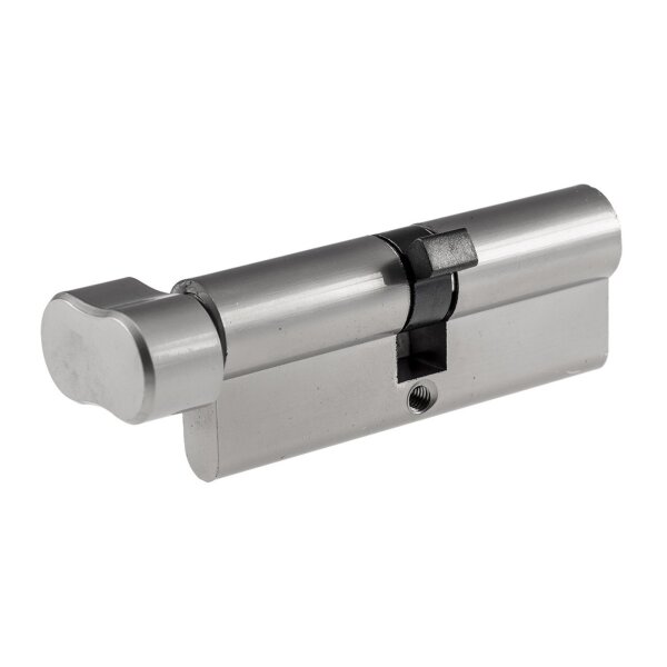 Profil-Schließzylinder 80 mm mit Drehknauf | 5 Sicherheitsschlüssel