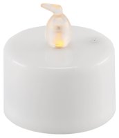 ChiliTec LED Teelichter Kerze 4er Set Luftzugsensor Batterie zum An- und Auspusten für Hochzeit Party Feier Tisch Deko