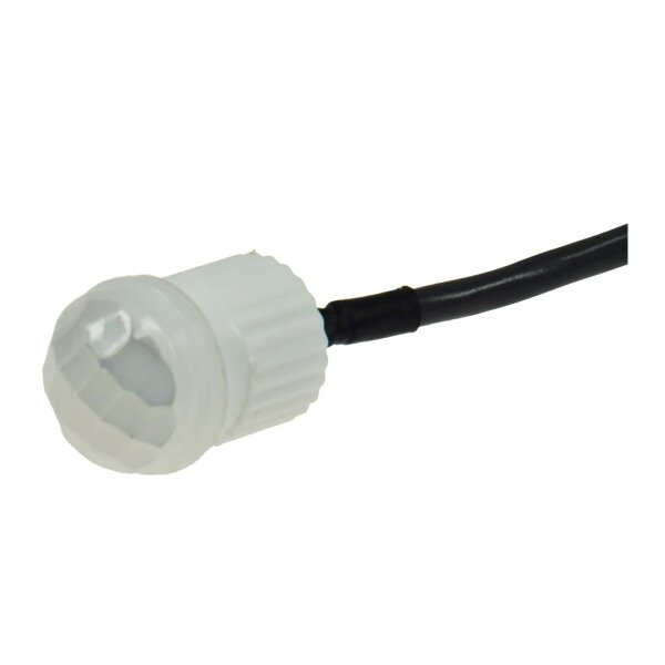 Mini Einbau Bewegungsmelder 12V= DC 5A 1-60W LED geeignet 56x34x25mm Micro Einbau Sensor Weiß