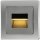 LED-Einbauleuchte DELPHI "COB" silber 80x80mm, 3000k, warmweiß, 110Lumen