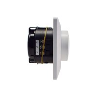 MILOS Komplettset – Steckdose, LED-Dimmer & Doppelrahmen in Anthrazit