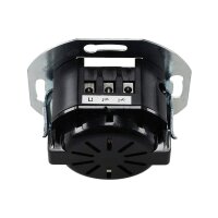 MILOS Komplettset – Steckdose, LED-Dimmer & Doppelrahmen in Anthrazit