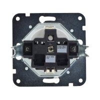 Milos Schutzkontakt-Steckdose mit Bewegungsmelder – PIR Sensor, weiß matt