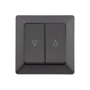 MILOS Jalousien-Steuerung Taster mit Rahmen...