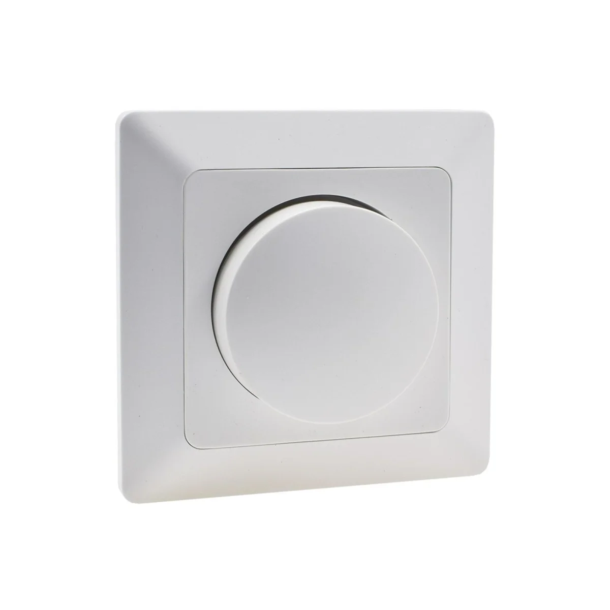 MILOS LED-Dimmer Weiß Matt | Phasenanschnitt |...