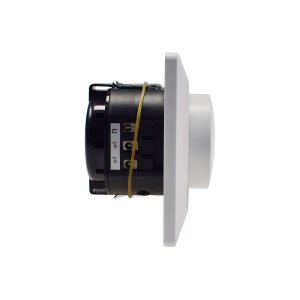 MILOS LED-Dimmer Weiß Matt | Phasenanschnitt | Unterputz | 3–60?W LED