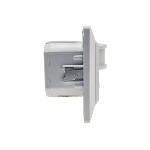 MILOS Bewegungsmelder Infrarot 250V~ 400W, inkl. Rahmen, LED geeignet Sensor 160°, weiß matt