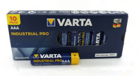 10er Pack Varta Industrial PRO 1,5V AAA
