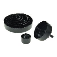 Lochsäge Rundsäge 16-teilig, 12 Größen im Koffer I für Holz Rigips Blech Kunststoff