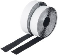 Klettband 10m auf Rolle, selbstklebend 2-lagig, 1000x2cm,...