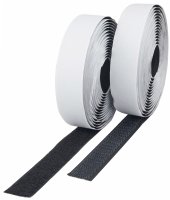 Klettband 10m auf Rolle, selbstklebend 2-lagig, 1000x2cm, schwarz
