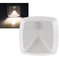 LED Treppenlicht mit Bewegungsmelder Batteriebetrieb, 3x AAA, warmweiß