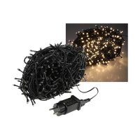 LED Lichterkette Außen 65?m – 600 LEDs warmweiß – wetterfest IP44