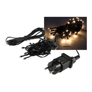 LED Deko-Lichterkette warmweiß – 4?m, 40...