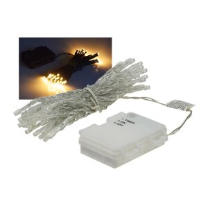 LED Lichterkette 5?m – 50 LEDs warmweiß...