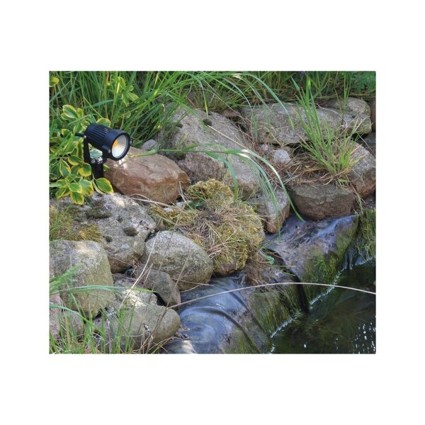 LED Gartenleuchte CT-GS5 – 5?W, warmweiß, mit Erdspieß, IP44, 230?V