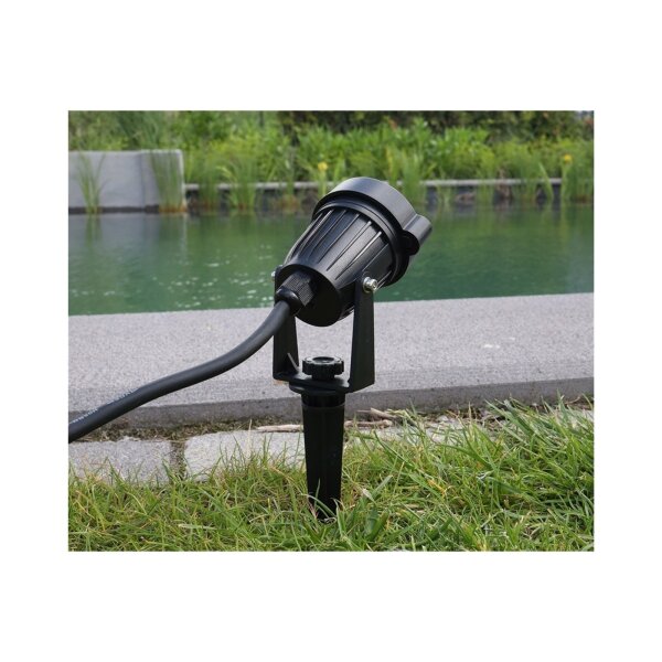 LED Gartenleuchte CT-GS5 – 5?W, warmweiß, mit Erdspieß, IP44, 230?V