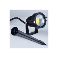 LED Gartenleuchte CT-GS5 – 5?W, warmweiß, mit Erdspieß, IP44, 230?V