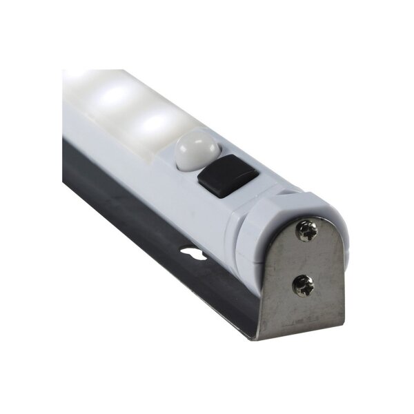 LED Unterbauleuchte mit Bewegungsmelder Batteriebet., 9 SMD LEDs, 80lm, warmweiß