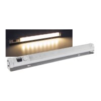 LED Unterbauleuchte mit Bewegungsmelder Batteriebet., 9 SMD LEDs, 80lm, warmweiß