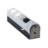 LED Unterbauleuchte mit Bewegungsmelder Batteriebet., 9 SMD LEDs, 80lm, warmweiß