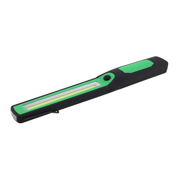 LED Arbeitsleuchte Werkstattleuchte schmal & flach Inspektionsleuchte 3W Batteriebetrieben 300 Lumen Haken Magnetfuß