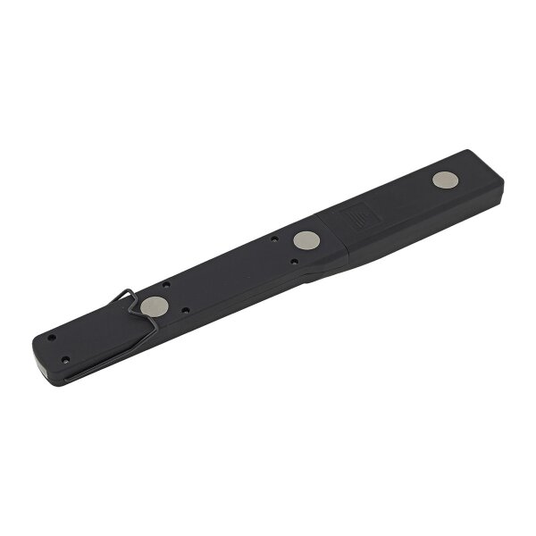 LED Arbeitsleuchte Werkstattleuchte schmal & flach Inspektionsleuchte 3W Batteriebetrieben 300 Lumen Haken Magnetfuß