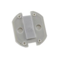 Kindersicherung für Steckdosen 5 Stück zum Kleben I Kinderschutz für Steckdosen I Steckdosen-Absicherung I erhöhte Sicherheit I Dreh-Mechanik I Weiß