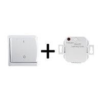 Pilota Casa Starter-Set No.2 &ndash; Funk Wandschalter &amp; Empf&auml;nger