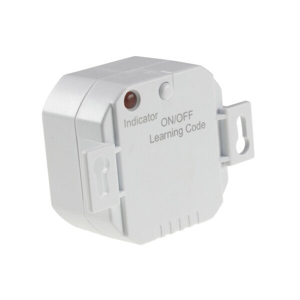 Pilota Casa Funk-Empfänger 1-Kanal | 433,92?MHz | 2300?W | UP-Einbau | für bis zu 10 Sender