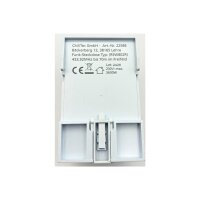Funk Schalt Empfänger für Hutschiene I Montage im Schaltkasten I 230V / 16A I LED Funktionsanzeige I 2 Schalt Ausgänge