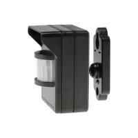 Funk Bewegungsmelder Außen IP44 – PIR Sensor mit Dämmerungssensor 433 MHz Pilota Casa