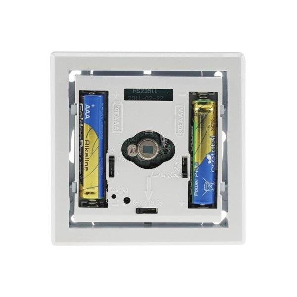 Funk Bewegungsmelder Aufputz für Innen Serie Pilota Casa 90° 8m Reichweite LED Geeignet FunkSignal bis 30 Meter Weiß