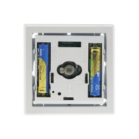 Funk Bewegungsmelder Aufputz für Innen Serie Pilota Casa 90° 8m Reichweite LED Geeignet FunkSignal bis 30 Meter Weiß