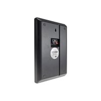 Flatpanel-Lautsprecher 2-Wege 40Watt 2 Stück Wand-Lautsprecher 37mm flach Schwarz