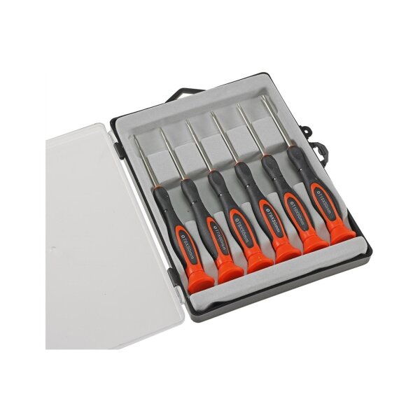 Feinmechaniker Torx Schraubendreher 6-teilig T6 T7 T8 T9 T10 T15 in Transportbox Uhrenwerkzeug Modellbau Kleinbauteile