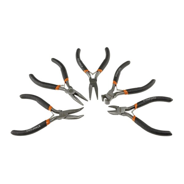 Elektroniker Zangen MiniGrip 5-tlg Set, 12cm