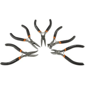 Elektroniker Zangen MiniGrip 5-tlg Set, 12cm