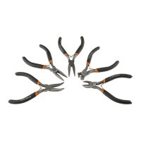 Elektroniker Zangen MiniGrip 5-tlg Set, 12cm