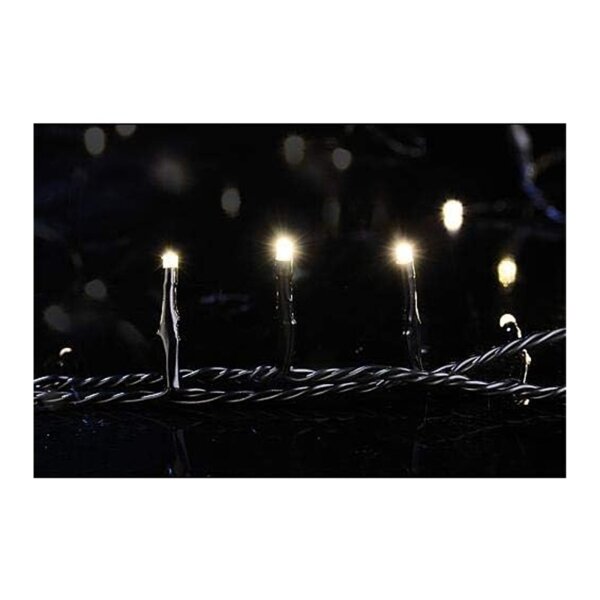 LED Lichterkette 40er – App-gesteuert via Bluetooth, bunt & warmweiß, IP44