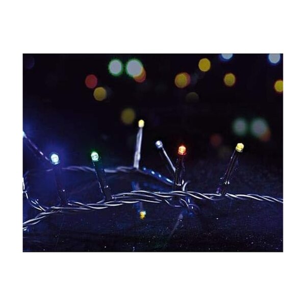 LED Lichterkette 40er – App-gesteuert via Bluetooth, bunt & warmweiß, IP44